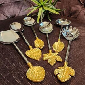 AUTAMLEAF SALAD SERVING SET OF 6