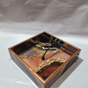 Printed Tissue Holder with Resin Coating