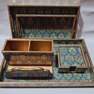 Tray Set of 3 (Resin Coated MDF + Gold Foil) COMBO